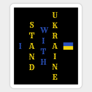 I Stand With Ukraine Magnet